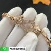 Fred Force 10 Bracelet 18k Rose Gold and Diamonds Large Model