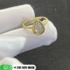 Boucheron Serpent BohÈme Ring S Motif Ring Set with Pavé Diamonds -JJRG02144