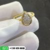 Boucheron Serpent BohÈme Ring S Motif Ring Set with Pavé Diamonds -JJRG02144