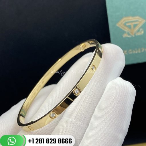 Cartier Love Bracelet Small Model 10 Diamonds - B6047817