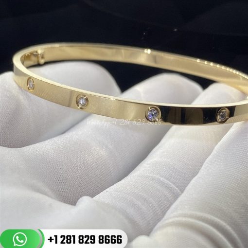 Cartier Love Bracelet Small Model 10 Diamonds - B6047817