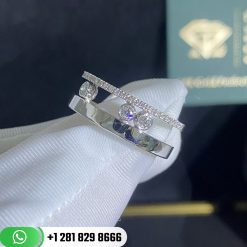 Messika Move Romane Ring Diamond White Gold 6516