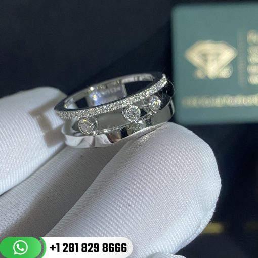 Messika Move Romane Ring Diamond White Gold 6516