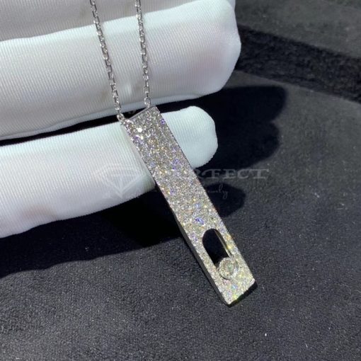 Messika My First Diamond Gm PavÉ Necklace Diamond White Gold