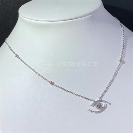 Messika Lucky Eye PavÉ Necklace Diamond