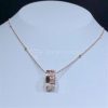 Messika Move Romane Pendant Necklace Diamond Rose Gold