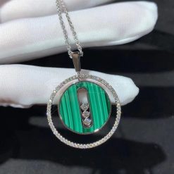 Messika Malachite Lucky Move MM Necklace Diamond