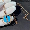 Messika Turquoise Lucky Move MM Necklace Diamond