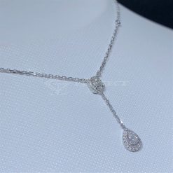 Messika My Twin Tie 0,10ct X2 Diamond Necklace