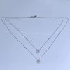 Messika My Twin Tie 0.10ct X2 Diamond Necklace