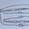 Messika Move Uno Necklace White Gold