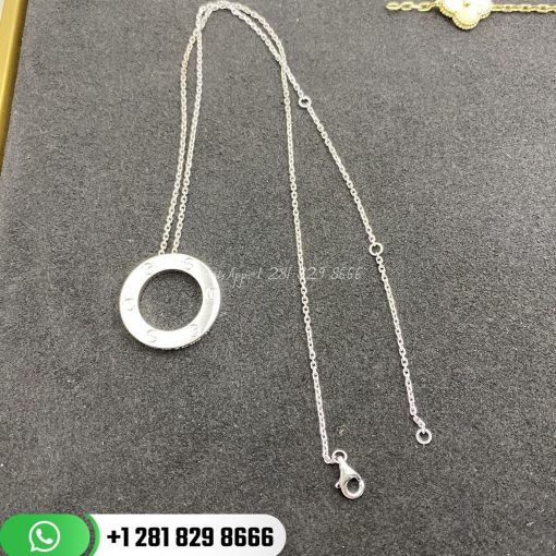 Cartier Love Necklace White Gold -B7014300