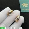 Cartier Trinity Earrings White Gold Yellow Gold Pink Gold - 80083231