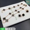 Van Cleef & Arpels Vintage Alhambra Necklace 10 Motifs Onyx -VCARA42700