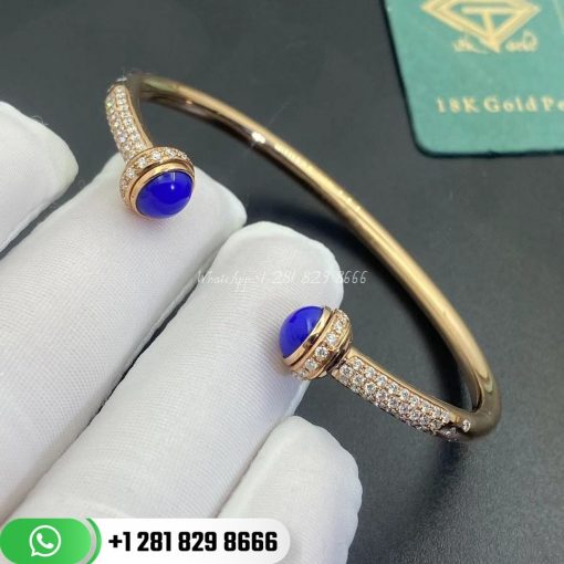 Possession Open Bangle Bracelet Lapis Lazuli- G36PD500