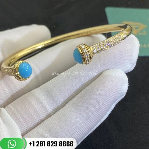 Piaget Possession Open Bangle Bracelet - Turquoise