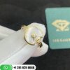 Amulette De Cartier Ring Xs Model White Mother-of-pearl -B4213300