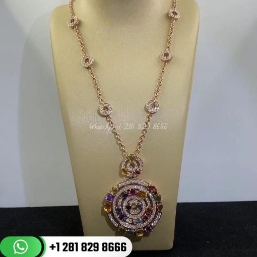 Bvlgari Astrale Necklace - A Gem-set 'Astrale' Pendant Necklace