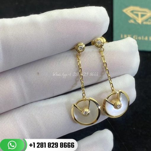 Amulette De Cartier Earrings XS Model -B8301229