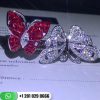 Van Cleef & Arpels Between the Finger Ring Flying Butterfly Ring with Mystery Set Rubies VCARF27100