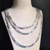 Sautoir Infini Messika by Gigi Hadid White Gold and Diamond Necklace