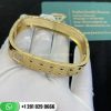 Roberto Coin Pois Moi Yellow Gold 2 Row Square Bangle Bracelet with Diamonds