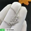 Fred Force 10 Necklace 18k White Gold and Diamonds Medium Model 7B0235