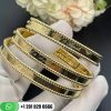 Van Cleef & Arpels Perlée Signature Bracelet Large Model Yellow Gold – VCARP3K900