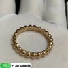 Van Cleef & Arpels Perlée Pearls of Gold Ring Small Model Rose Gold - VCARN33000