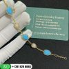 Boucheron Serpent Bohème Bracelet, Five Motifs Turquoise -JBT00782