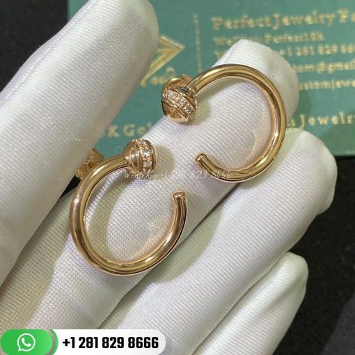 Piaget Possession Open Hoop Earrings - G38PV700