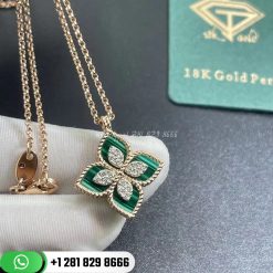 Roberto Coin Princess Flower Pendant Malachite ADV888CL1837_01