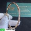 Graff Spiral Pavé Diamond Bangle Rose Gold - RGB349S