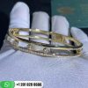 Messika Move Romane Bangle Yellow Gold Diamond Bracelet - 6514