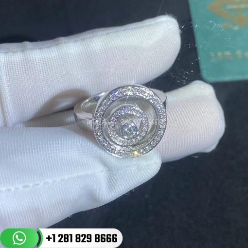 Chopard Happy Spirit Ring White Gold Diamonds - 828230-101