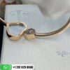 Chopard Happy Hearts Bangle, Rose Gold, Diamond, Mother-of-pearl - 83A054-0001