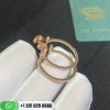 Tiffany T Diamond Hoop Earrings in 18k Rose Gold