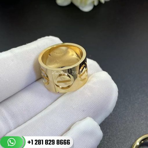 Cartie Love Ring Yellow Gold - B4227800