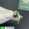 Cartier Amulette De Cartier Bracelet XS Model Yellow Gold Malachite Diamond - B6047117