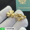 Van Cleef & Arpels Frivole Earrings Small Model Yellow Gold Diamond - VCARB65700