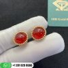 Van Cleef & Arpels Perlée Couleurs Earrings Rose Gold Carnelian - VCARP4E000