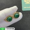 Van Cleef & Arpels Perlée Couleurs Earrings Yellow Gold Malachite - VCARP4DS00