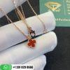 Van Cleef & Arpels Sweet Alhambra Pendant Rose Gold Carnelian - VCARN59M00