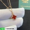 Van Cleef & Arpels Sweet Alhambra Pendant Rose Gold Carnelian - VCARN59M00