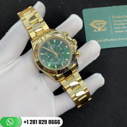 Rolex Daytona 116508 - 40mm in Yellow Gold | Custom Watches