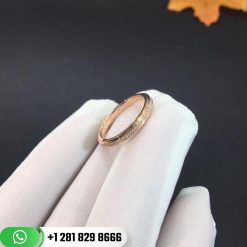 18K rose-gold Possession wedding ring G34P1A00