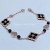 Buccellati Opera 18-karat Gold Onyx Bracelet S