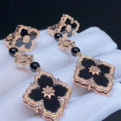 Opera Onyx collection by Buccellati Pendant Earrings with onyx