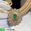 Buccellati Vintage Ring and Emerald