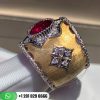 Buccellati Band Ring with Ruby